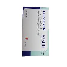 Glucomet N 5/500 Tabs 28S