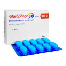 Glucophage Xr 1000Mg 60`S