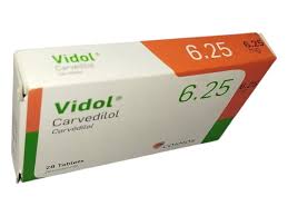 Carvedilol 6.25Mg Tabs 28`S(Vidol)