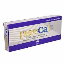 Calcium Chewable Supplements 30`S(Purecal)
